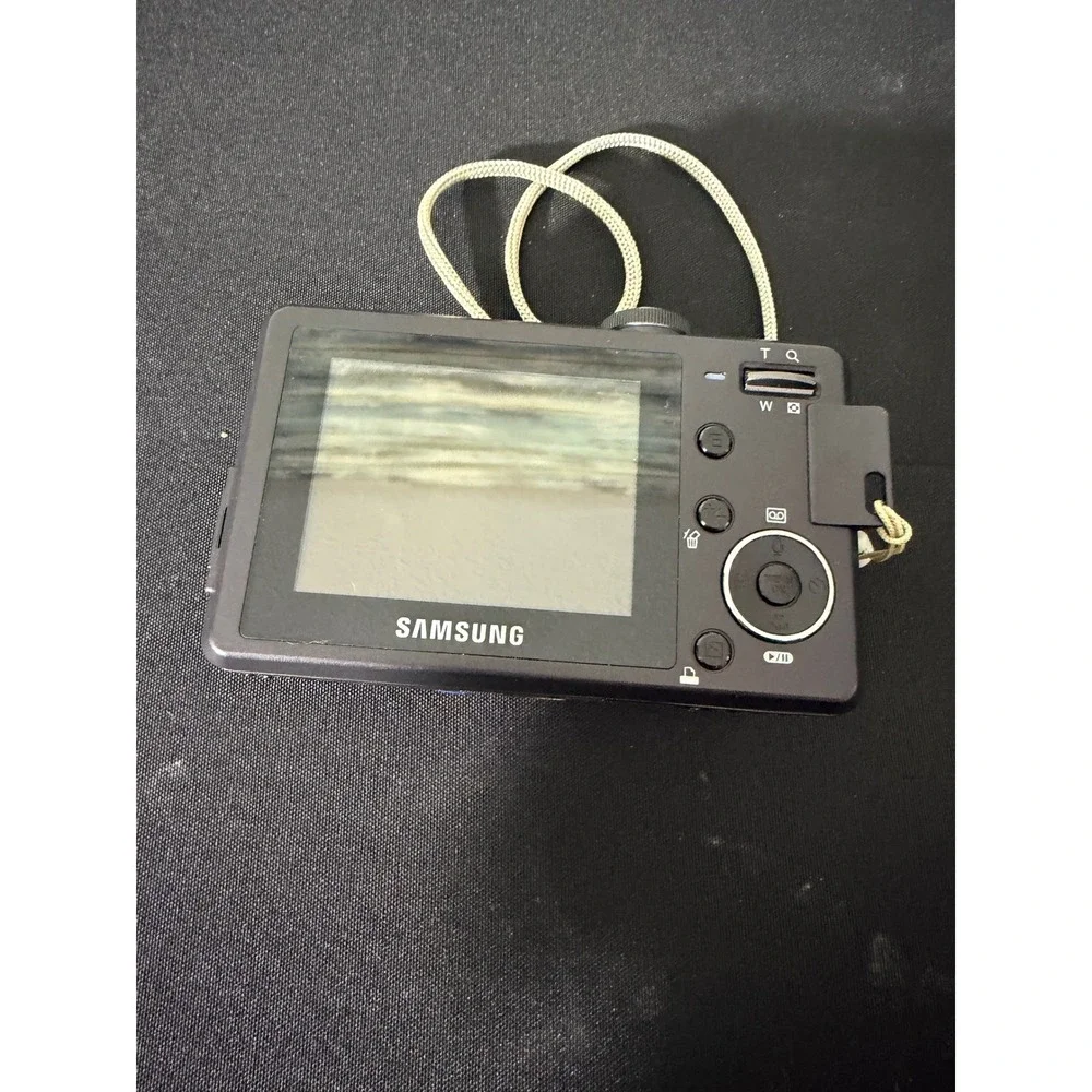 Samsung S850 Digital Camera 8.1MP Black Good 5x Zoom ASR